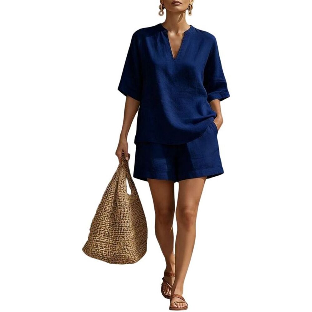 Olivia Taylor Womens  T-Shirt & Short Set
